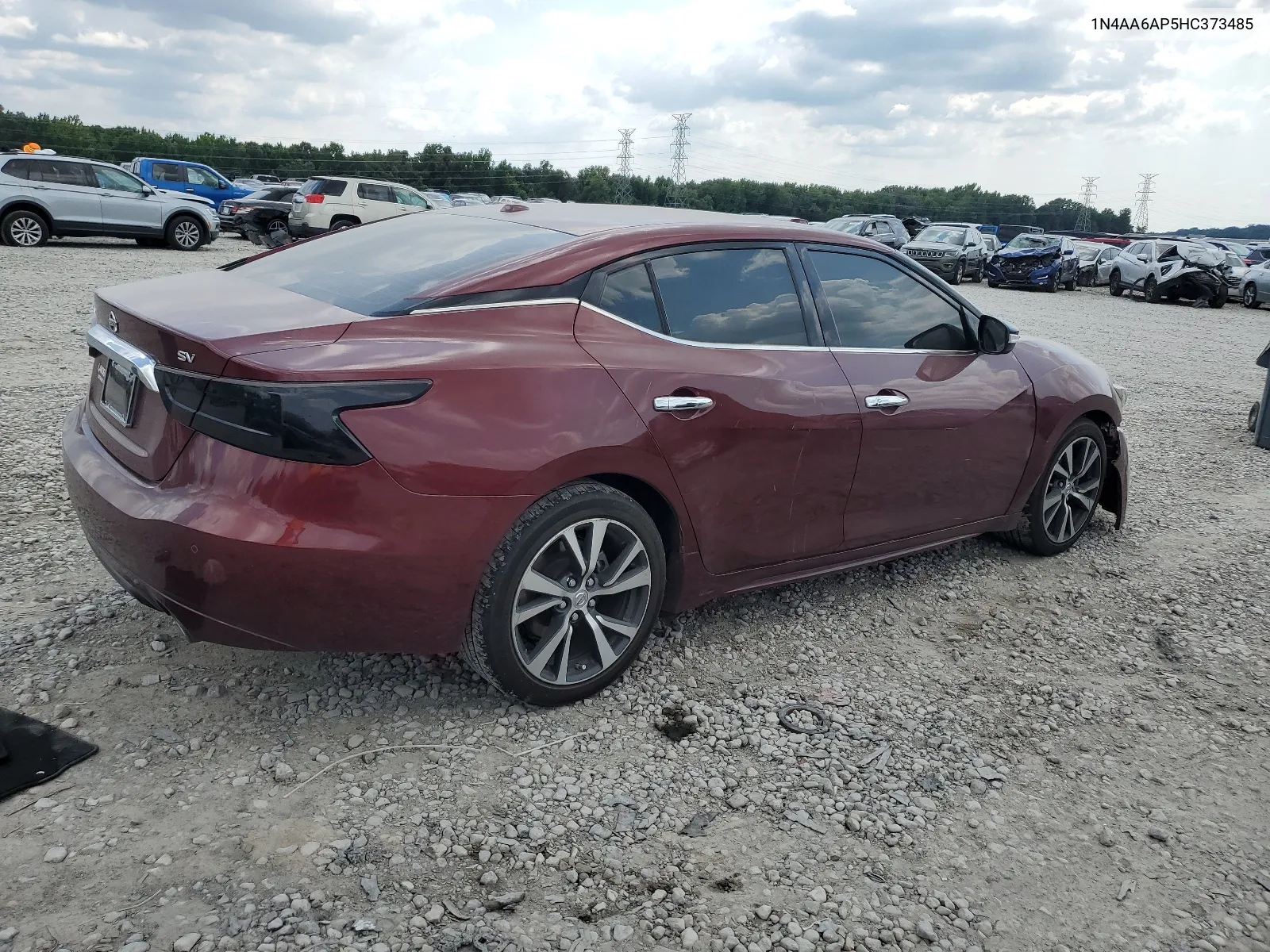 2017 Nissan Maxima 3.5S VIN: 1N4AA6AP5HC373485 Lot: 62447084