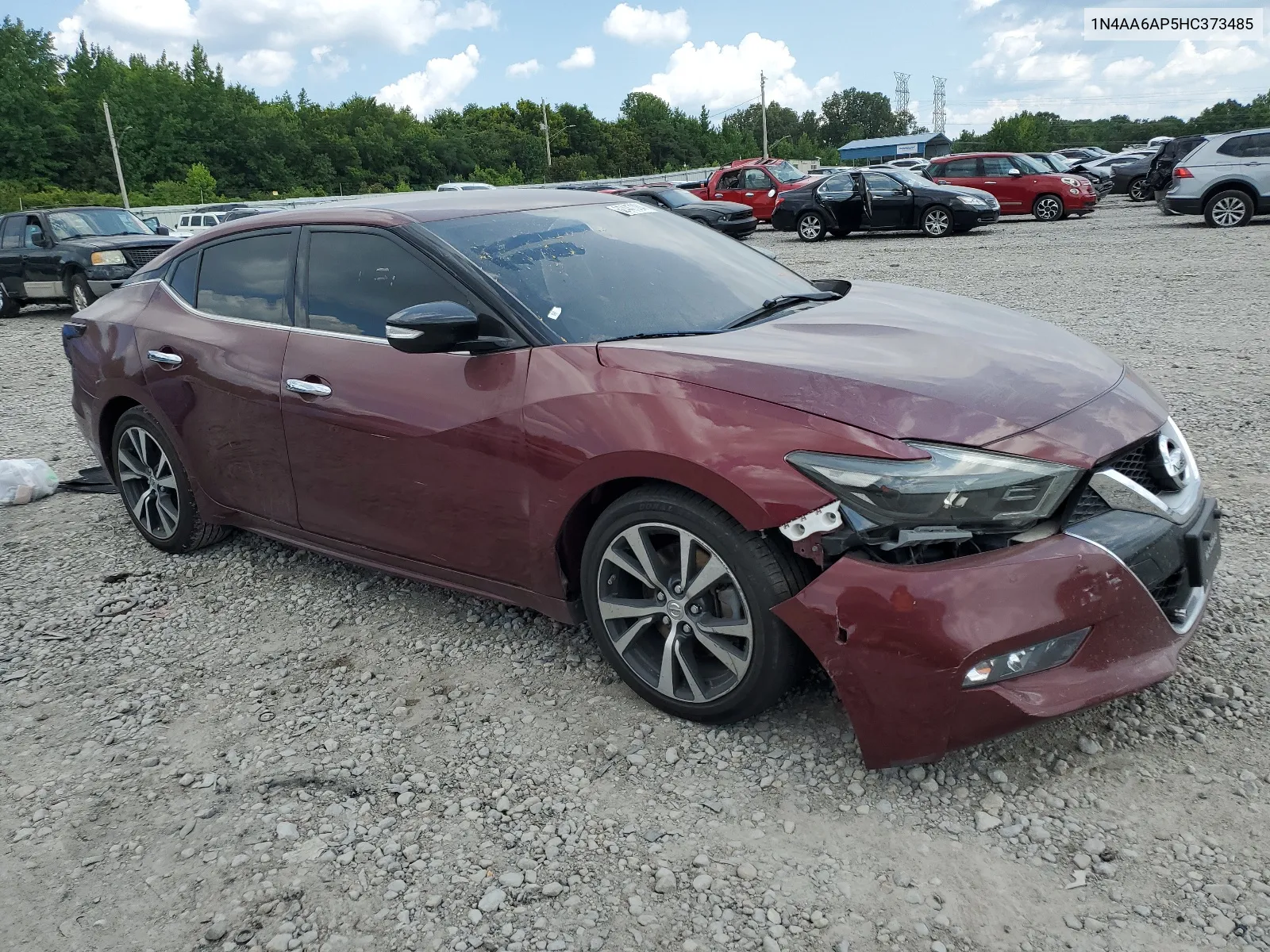 2017 Nissan Maxima 3.5S VIN: 1N4AA6AP5HC373485 Lot: 62447084