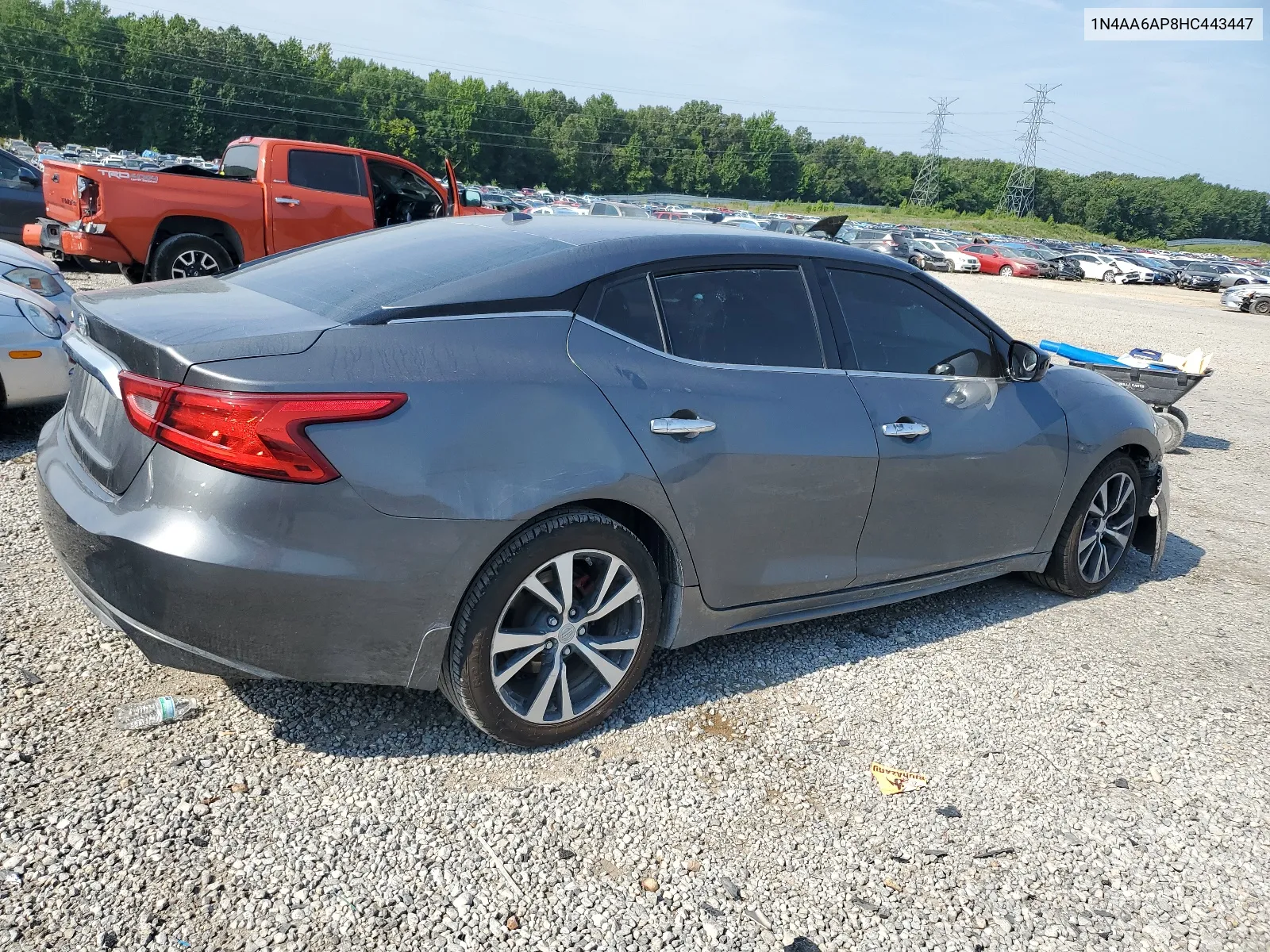 2017 Nissan Maxima 3.5S VIN: 1N4AA6AP8HC443447 Lot: 62653414