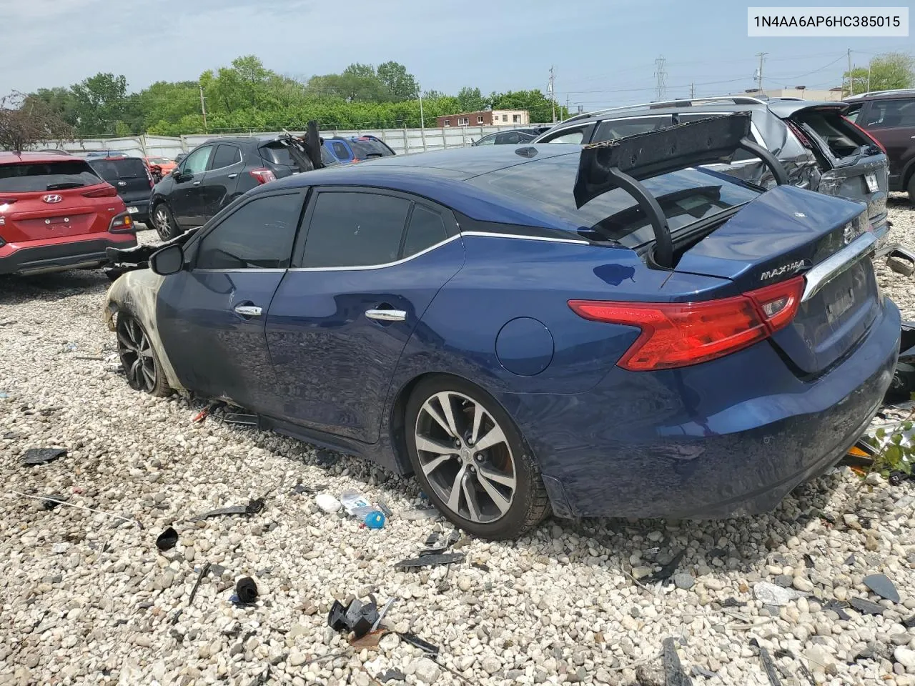 2017 Nissan Maxima 3.5S VIN: 1N4AA6AP6HC385015 Lot: 62984054