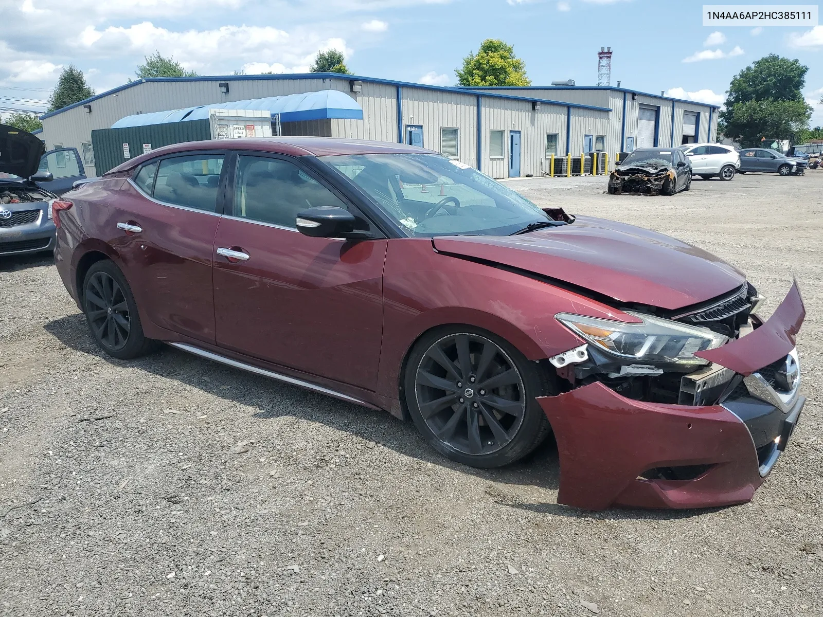 2017 Nissan Maxima 3.5S VIN: 1N4AA6AP2HC385111 Lot: 63889164