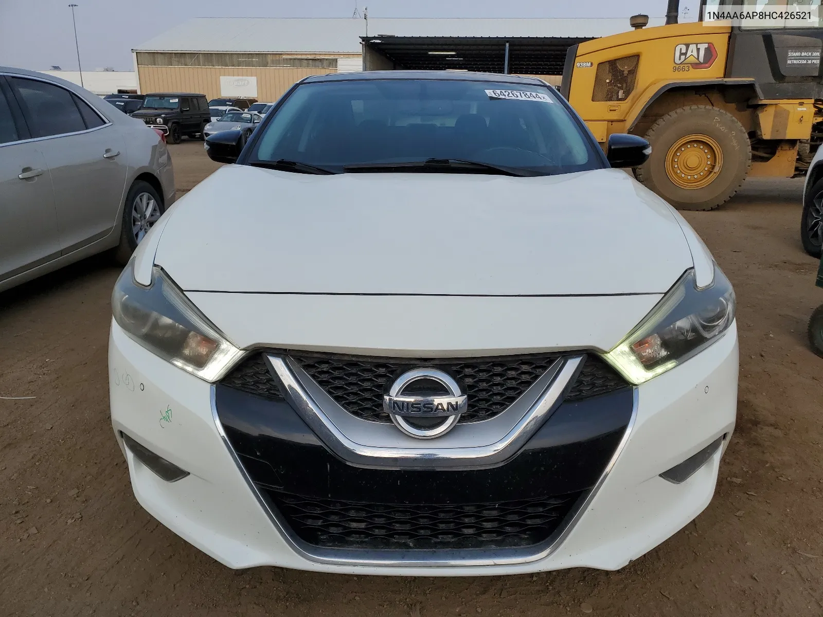 2017 Nissan Maxima 3.5S VIN: 1N4AA6AP8HC426521 Lot: 64267844