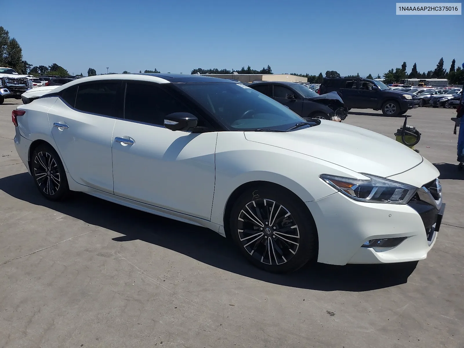 2017 Nissan Maxima 3.5S VIN: 1N4AA6AP2HC375016 Lot: 64268364