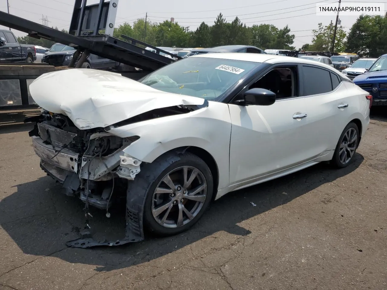 2017 Nissan Maxima 3.5S VIN: 1N4AA6AP9HC419111 Lot: 64457954