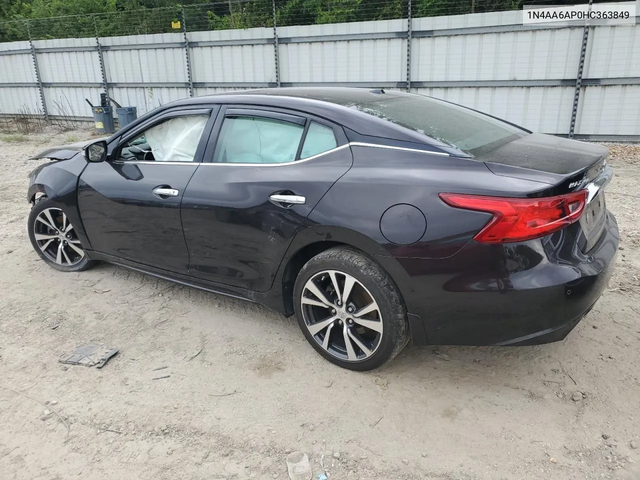 1N4AA6AP0HC363849 2017 Nissan Maxima 3.5S