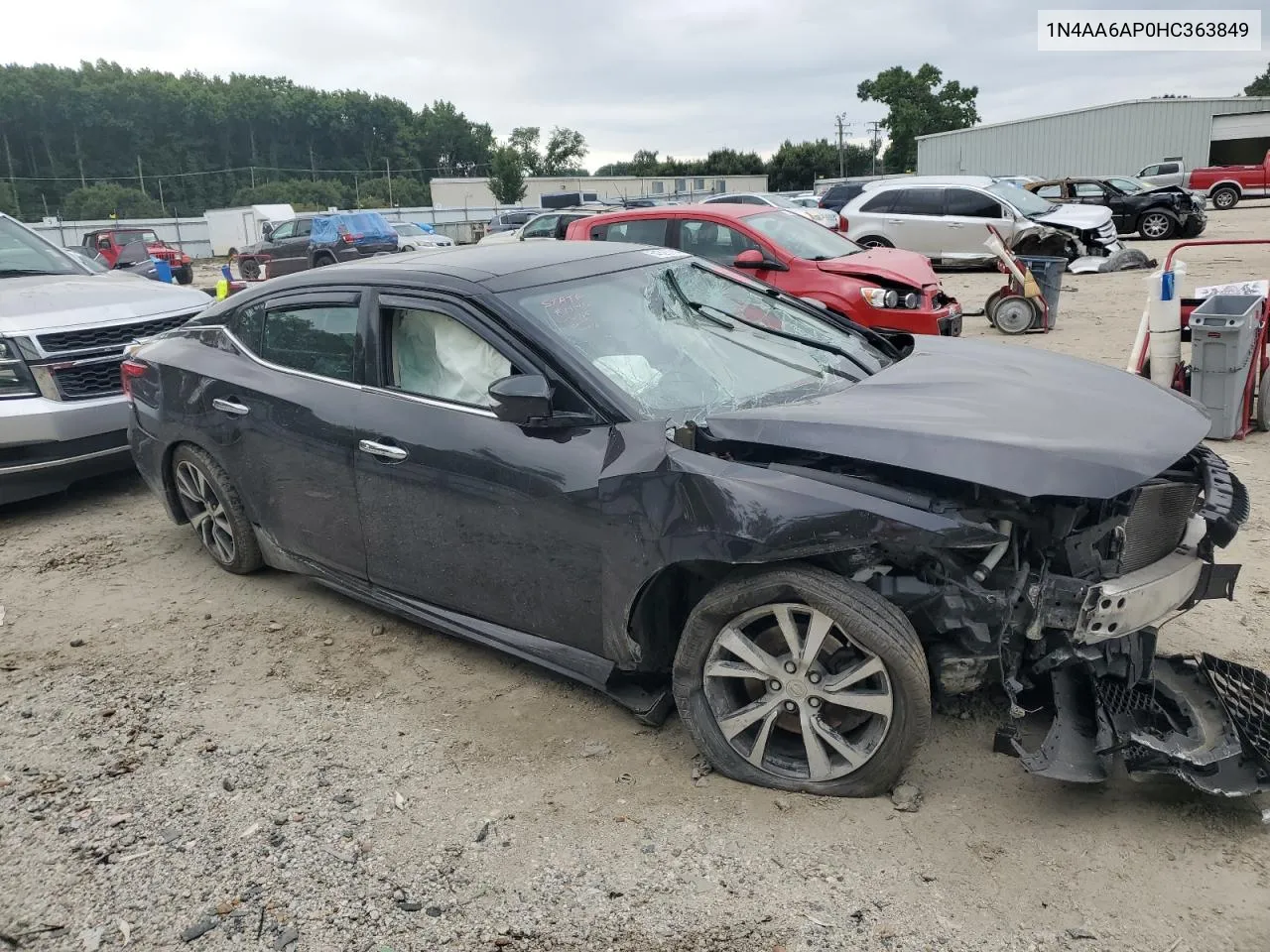 2017 Nissan Maxima 3.5S VIN: 1N4AA6AP0HC363849 Lot: 64526914