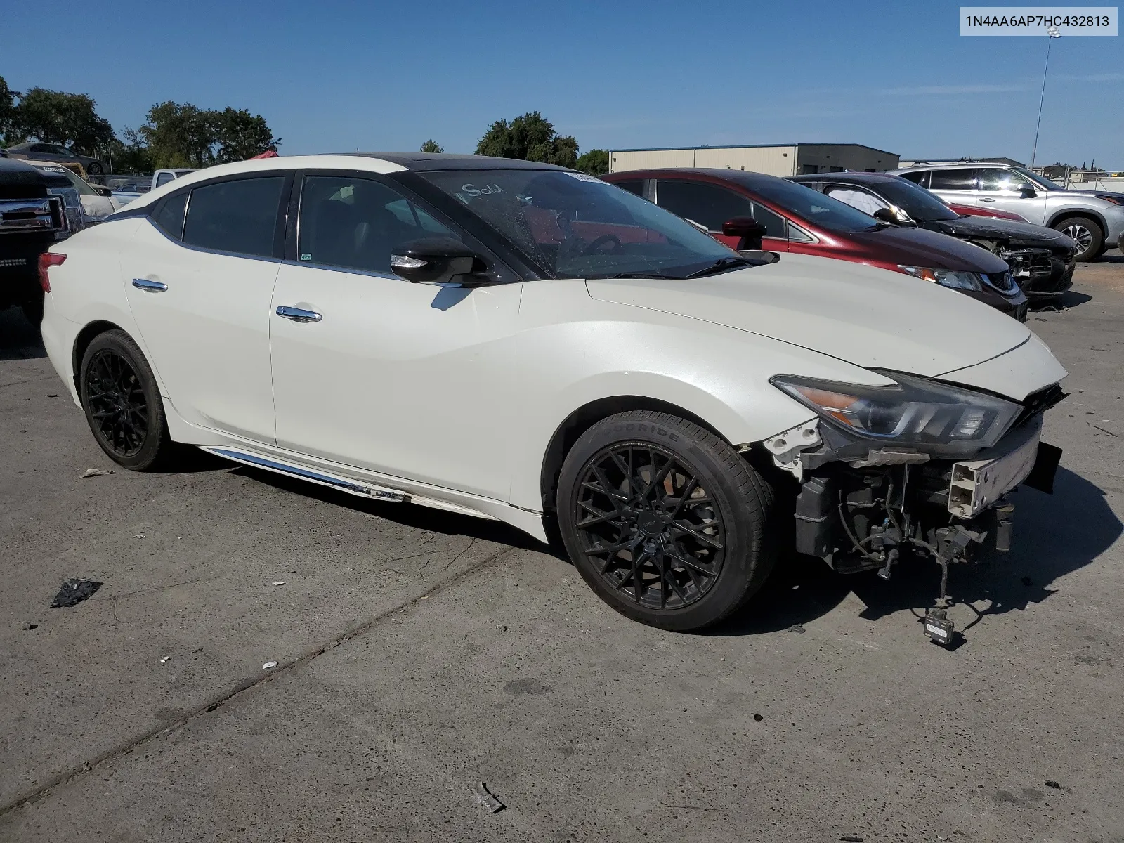 2017 Nissan Maxima 3.5S VIN: 1N4AA6AP7HC432813 Lot: 65644164