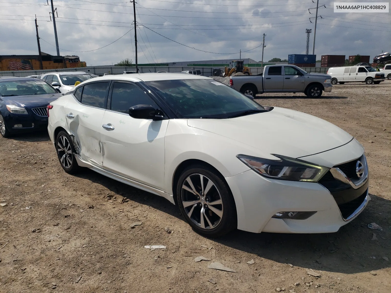 2017 Nissan Maxima 3.5S VIN: 1N4AA6AP1HC408829 Lot: 65779584