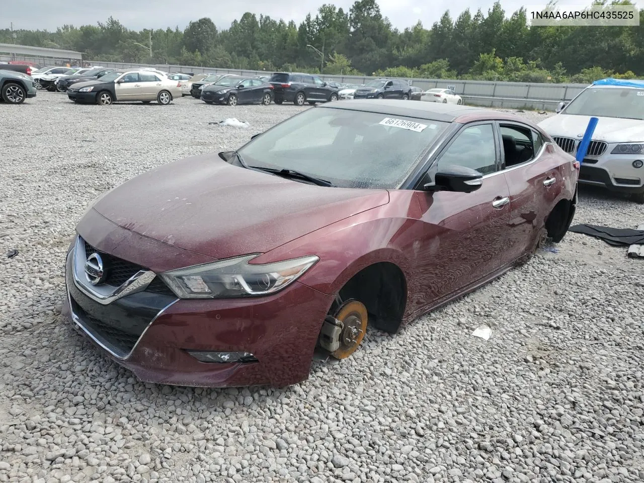 2017 Nissan Maxima 3.5S VIN: 1N4AA6AP6HC435525 Lot: 66126904