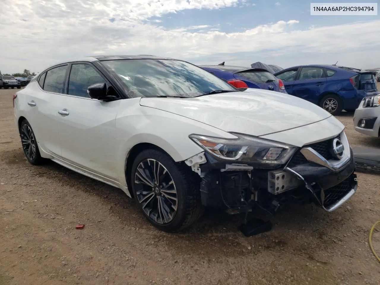 2017 Nissan Maxima 3.5S VIN: 1N4AA6AP2HC394794 Lot: 66245334