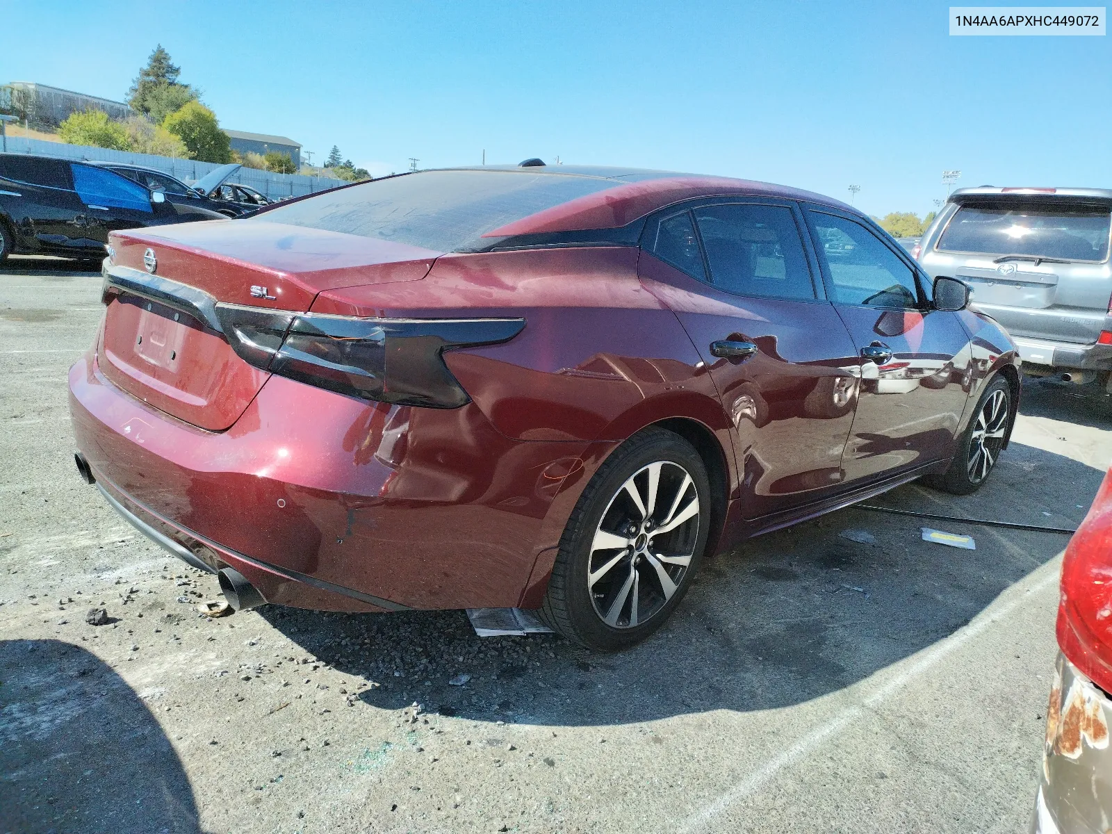 1N4AA6APXHC449072 2017 Nissan Maxima 3.5S