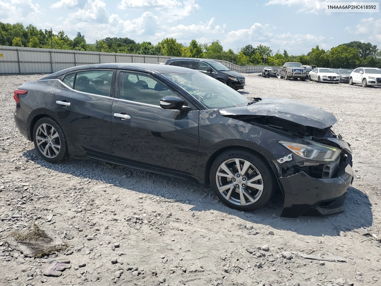 2017 Nissan Maxima 3.5S VIN: 1N4AA6AP2HC418592 Lot: 66921274