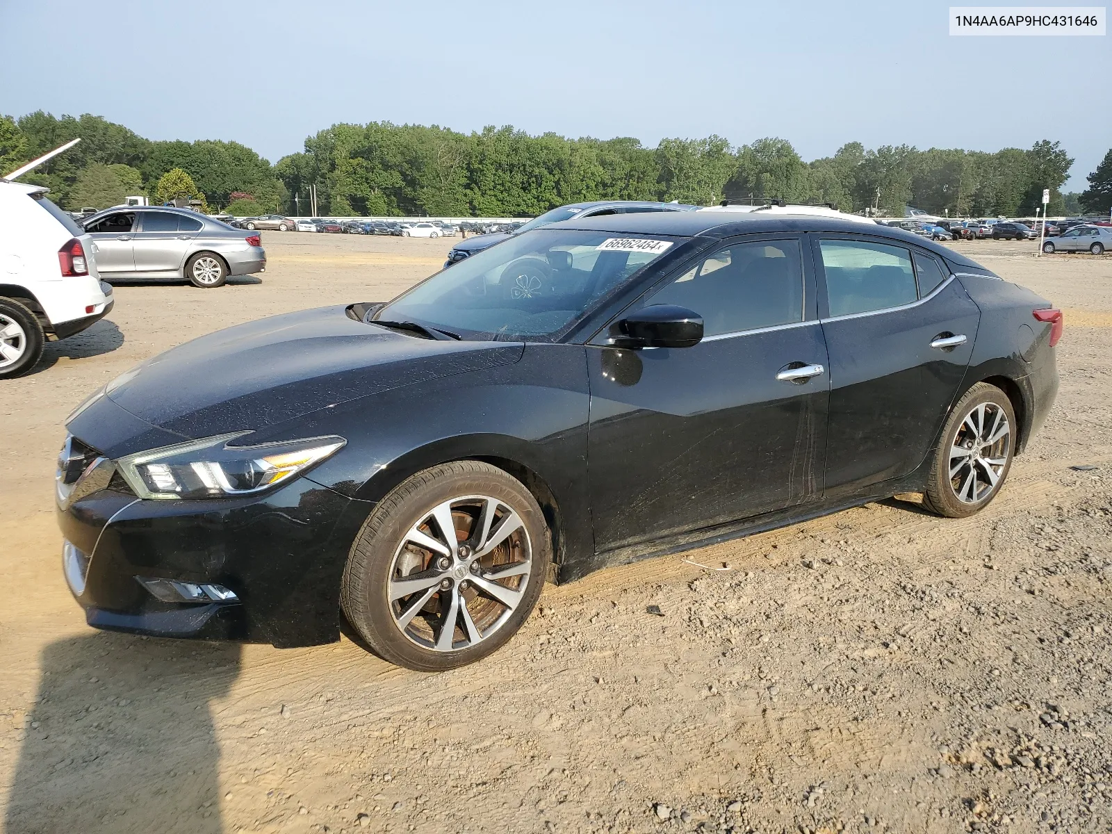 2017 Nissan Maxima 3.5S VIN: 1N4AA6AP9HC431646 Lot: 66962464