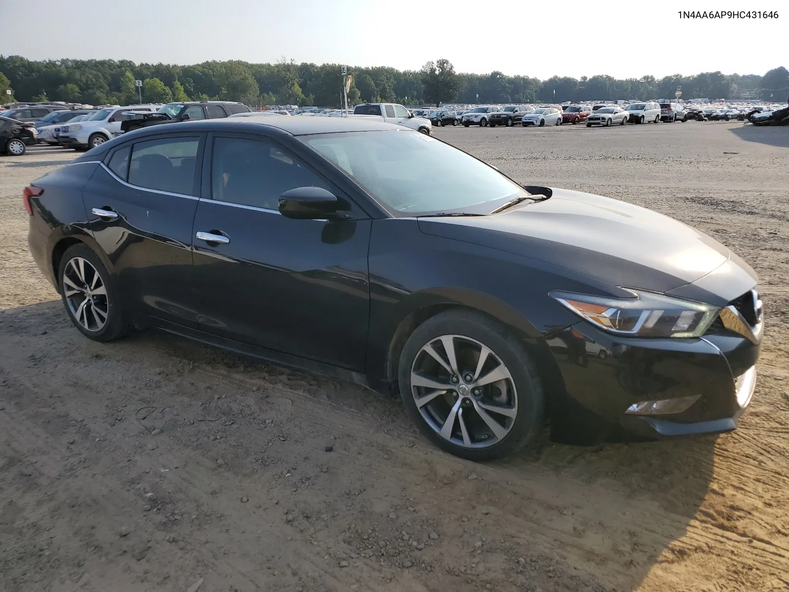 2017 Nissan Maxima 3.5S VIN: 1N4AA6AP9HC431646 Lot: 66962464