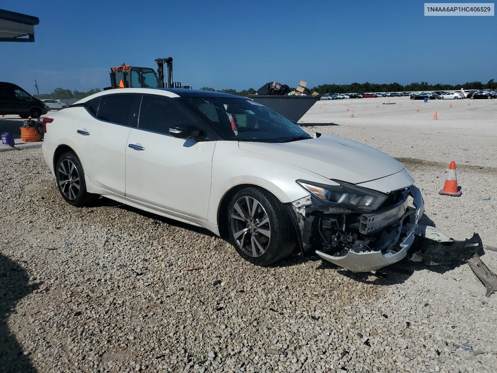 2017 Nissan Maxima 3.5S VIN: 1N4AA6AP1HC406529 Lot: 67258624