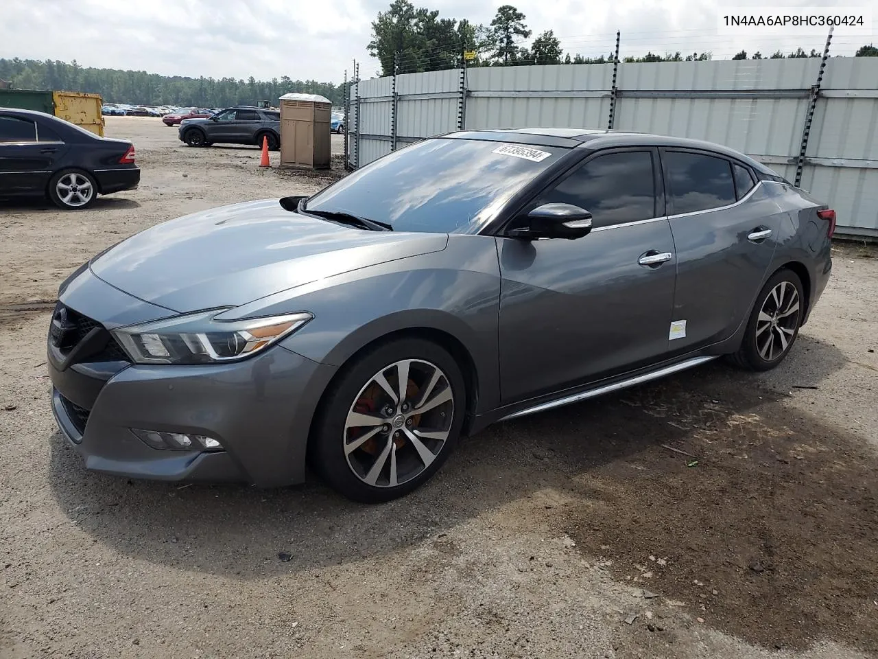 2017 Nissan Maxima 3.5S VIN: 1N4AA6AP8HC360424 Lot: 67395394