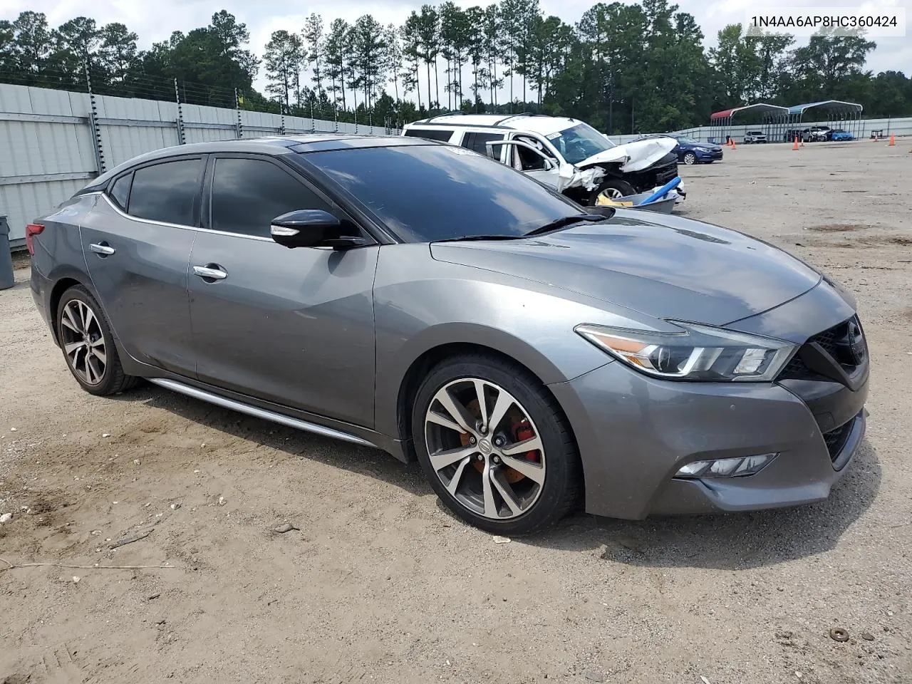 1N4AA6AP8HC360424 2017 Nissan Maxima 3.5S