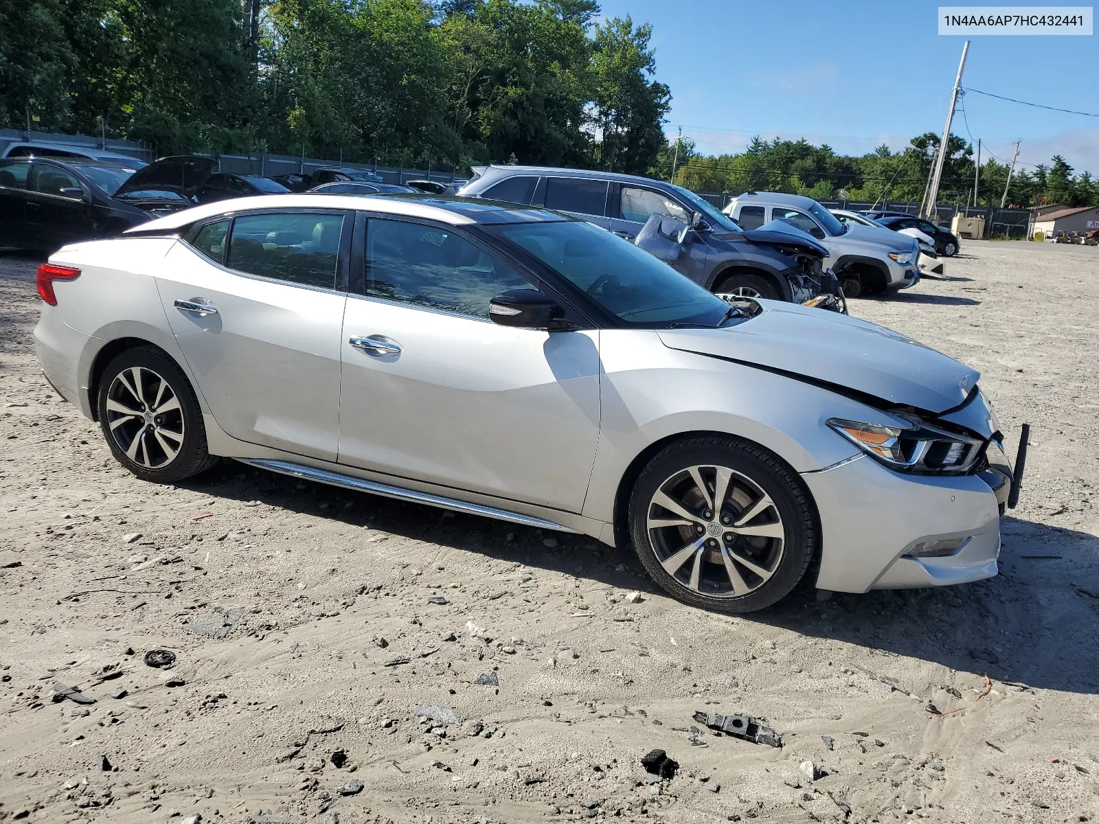 2017 Nissan Maxima 3.5S VIN: 1N4AA6AP7HC432441 Lot: 67828824