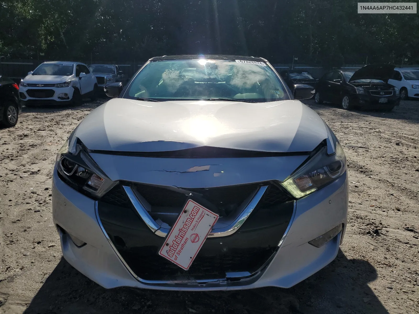 2017 Nissan Maxima 3.5S VIN: 1N4AA6AP7HC432441 Lot: 67828824