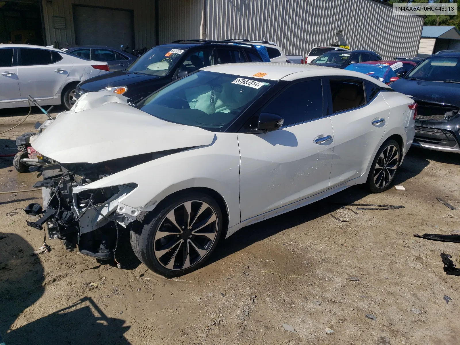 2017 Nissan Maxima 3.5S VIN: 1N4AA6AP0HC443913 Lot: 67983914