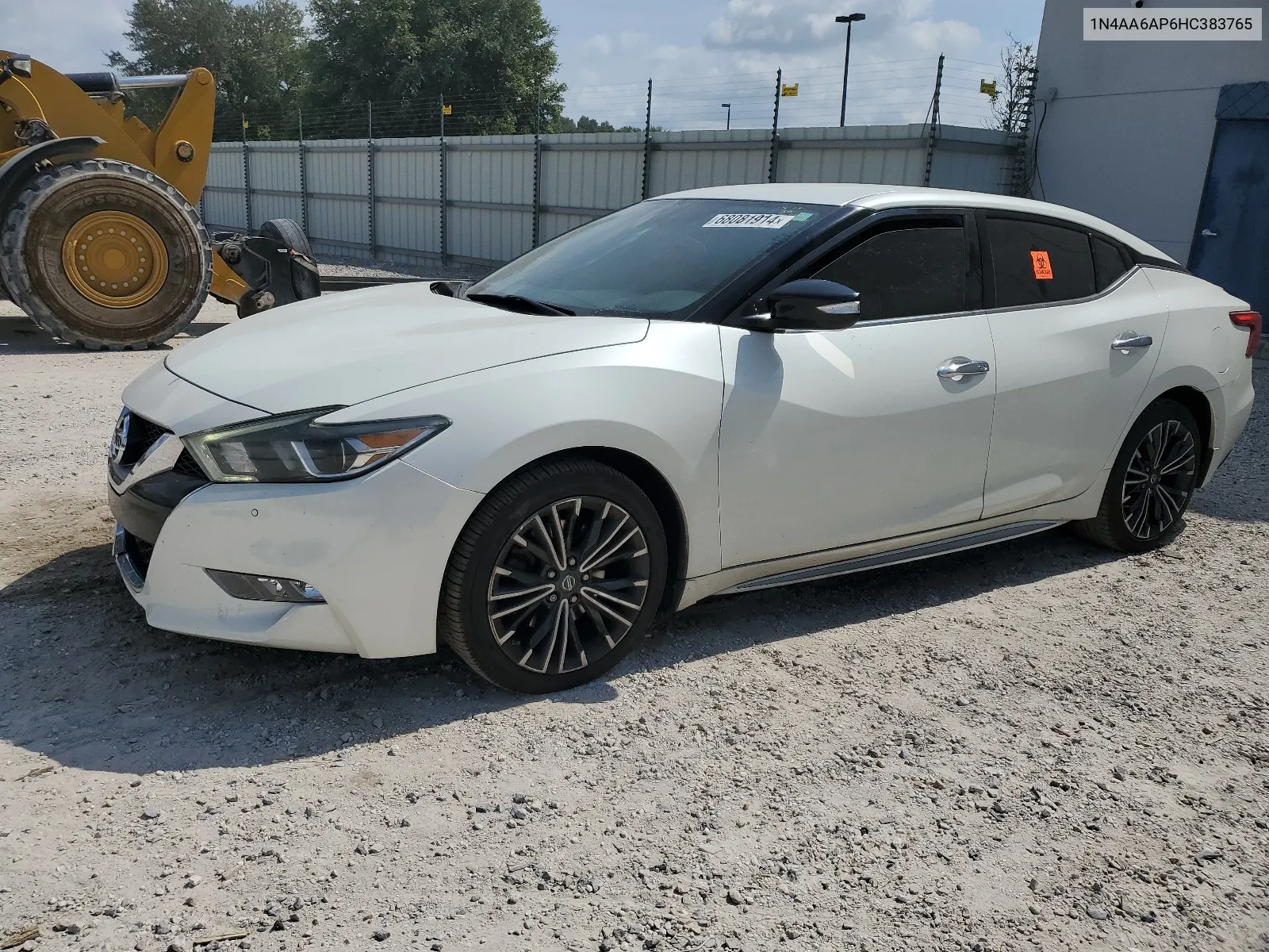 2017 Nissan Maxima 3.5S VIN: 1N4AA6AP6HC383765 Lot: 68081914