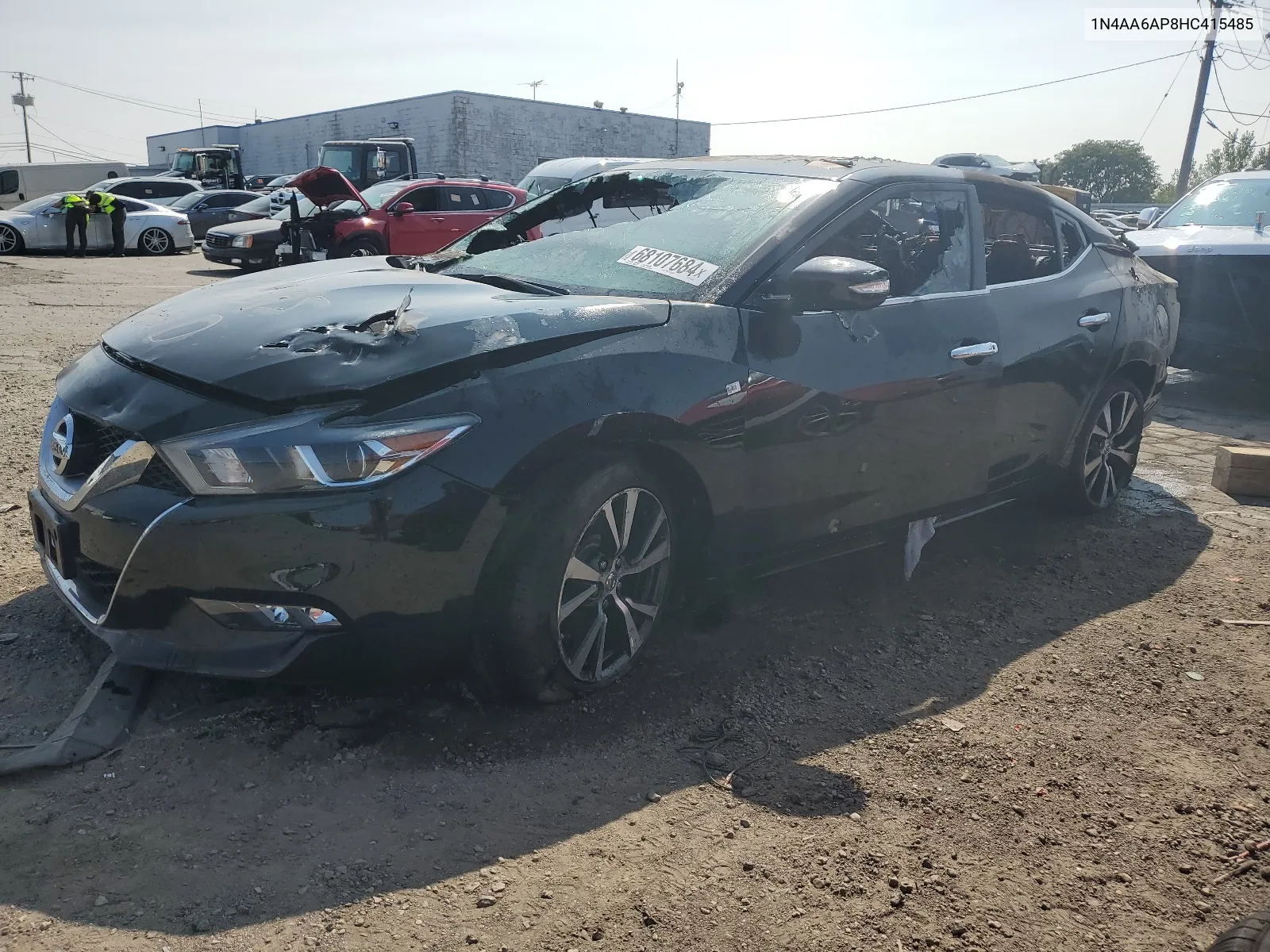 2017 Nissan Maxima 3.5S VIN: 1N4AA6AP8HC415485 Lot: 68107684