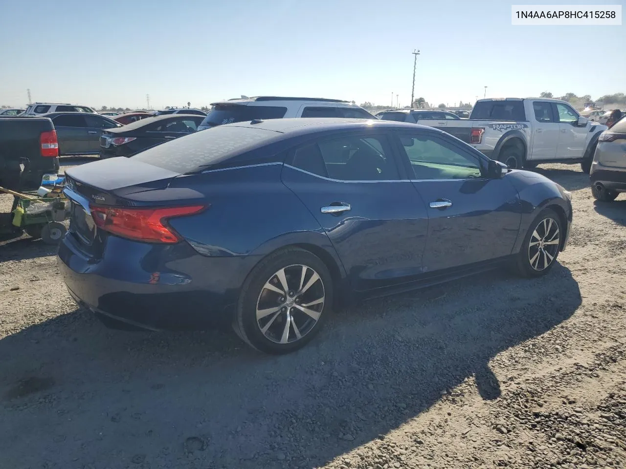 2017 Nissan Maxima 3.5S VIN: 1N4AA6AP8HC415258 Lot: 68154124