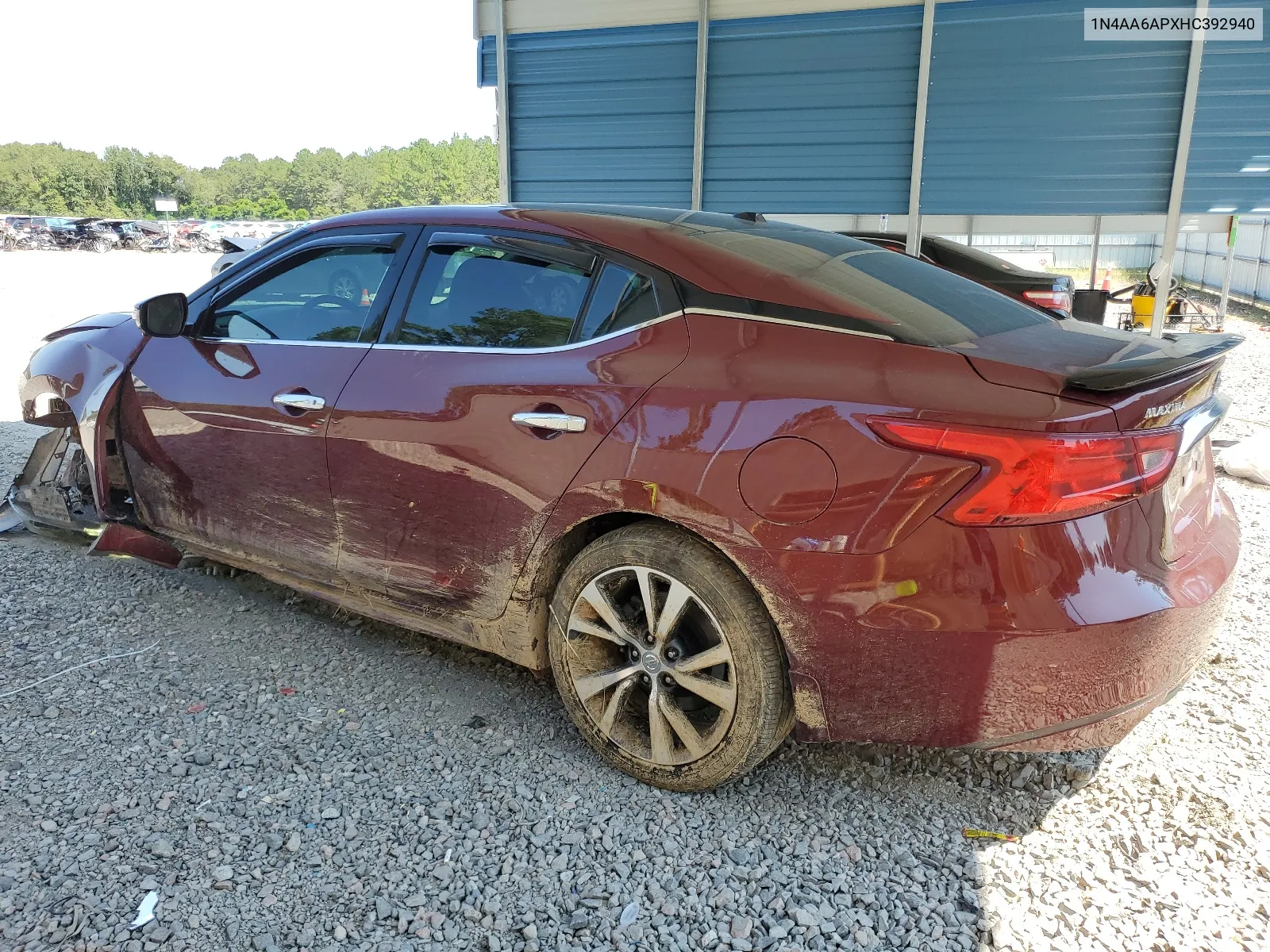 2017 Nissan Maxima 3.5S VIN: 1N4AA6APXHC392940 Lot: 68349254