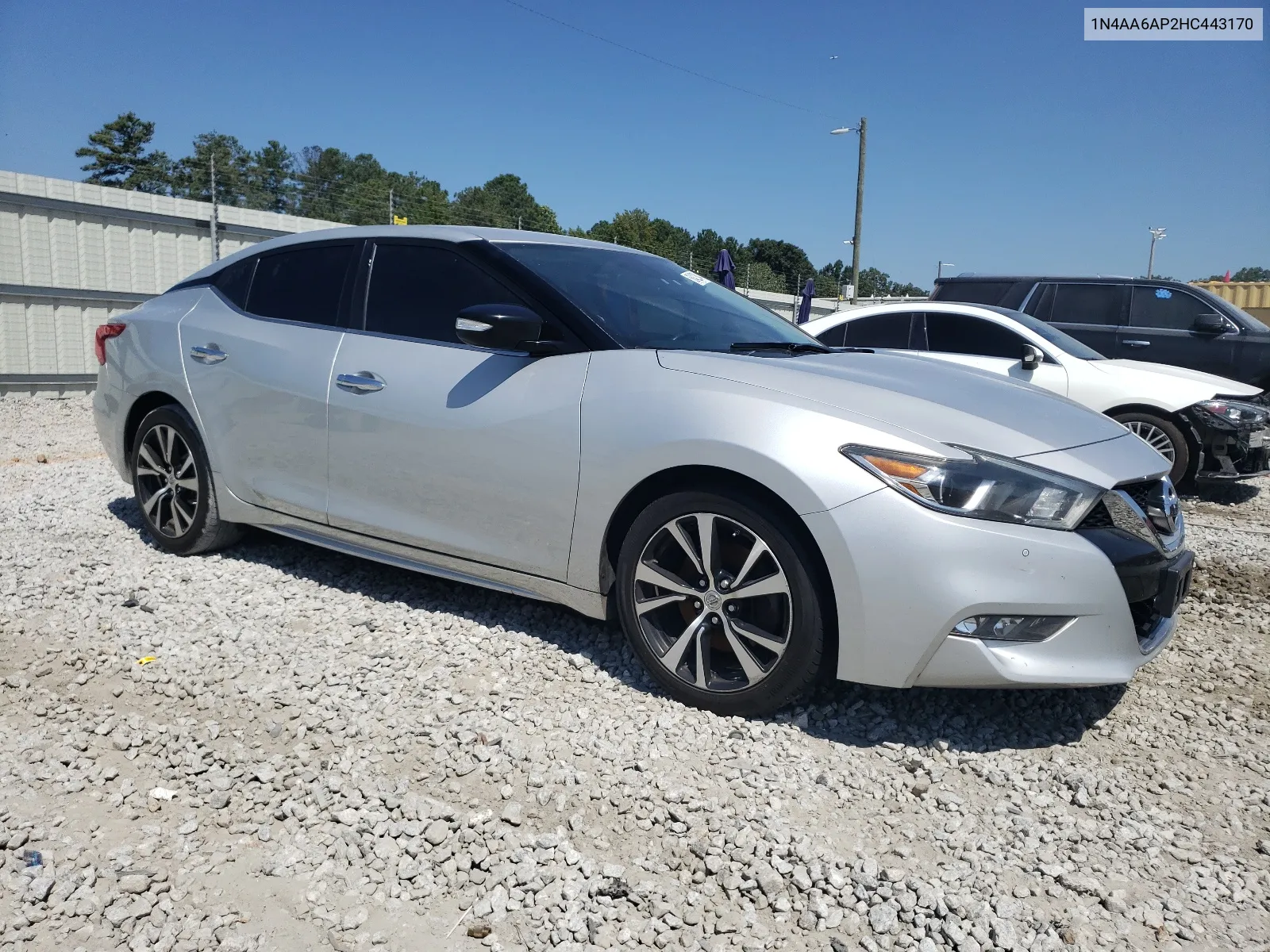 2017 Nissan Maxima 3.5S VIN: 1N4AA6AP2HC443170 Lot: 68422044