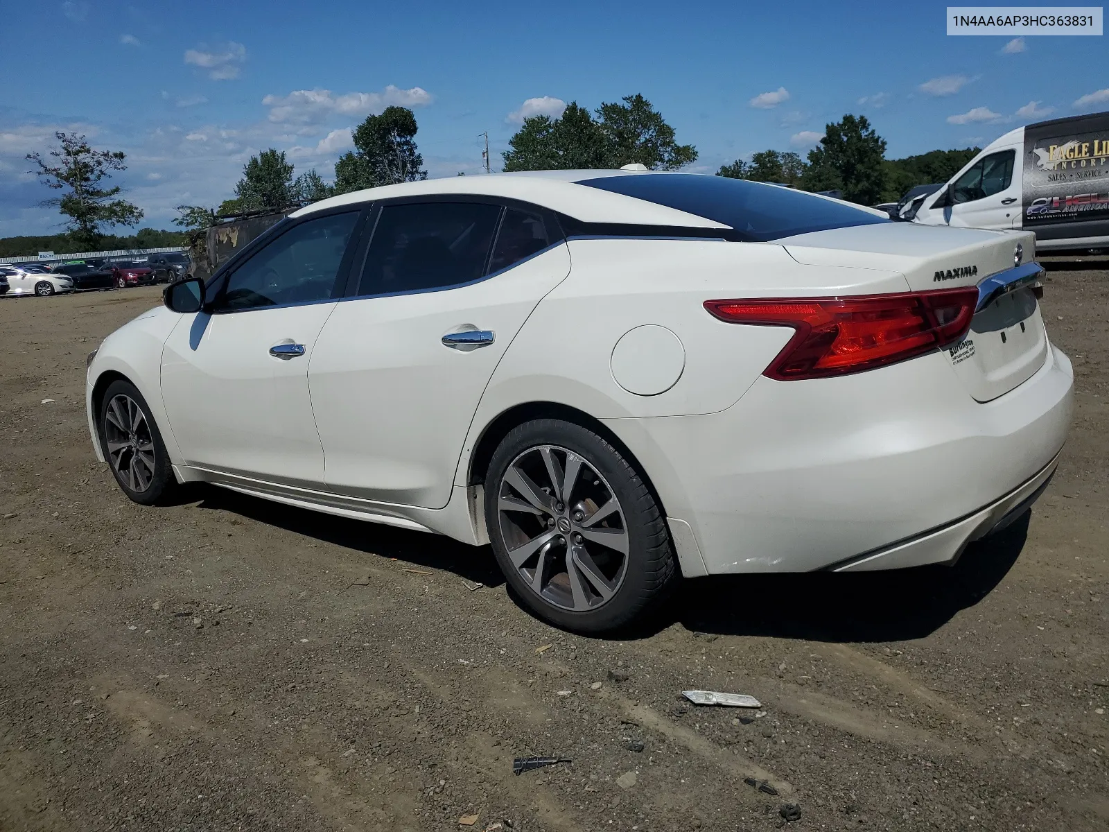 2017 Nissan Maxima 3.5S VIN: 1N4AA6AP3HC363831 Lot: 68451064