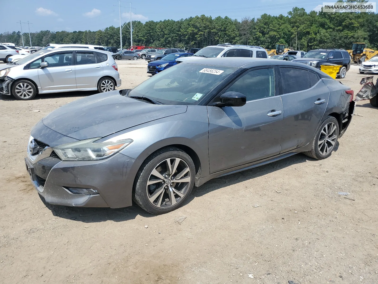 2017 Nissan Maxima 3.5S VIN: 1N4AA6AP3HC453688 Lot: 68456254