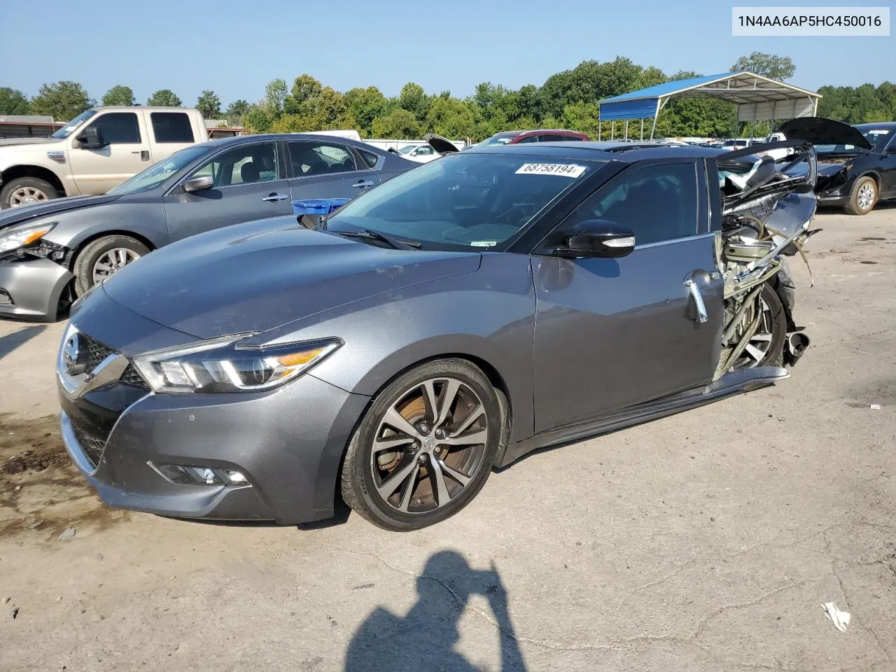 1N4AA6AP5HC450016 2017 Nissan Maxima 3.5S