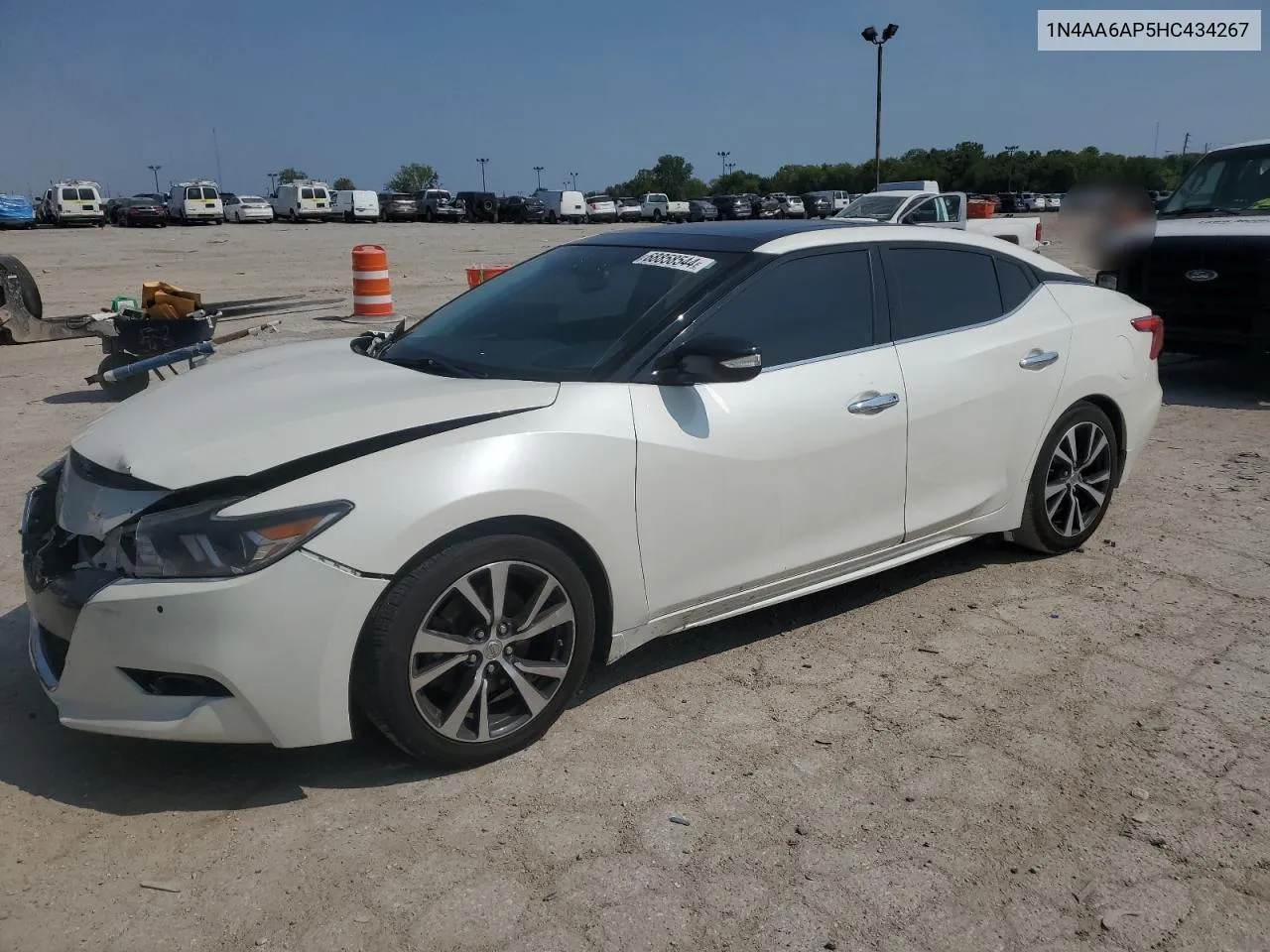 2017 Nissan Maxima 3.5S VIN: 1N4AA6AP5HC434267 Lot: 68858544