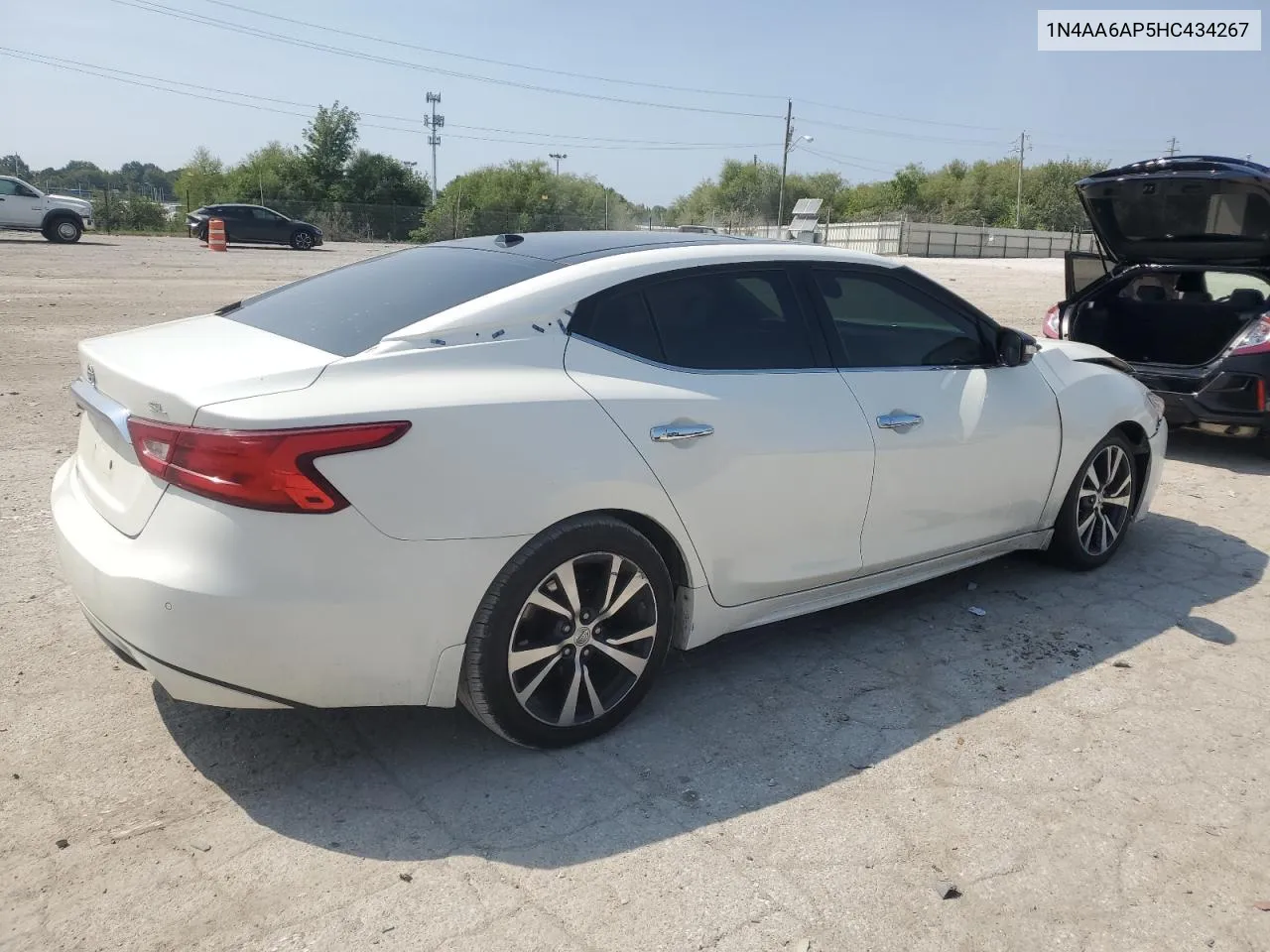 2017 Nissan Maxima 3.5S VIN: 1N4AA6AP5HC434267 Lot: 68858544