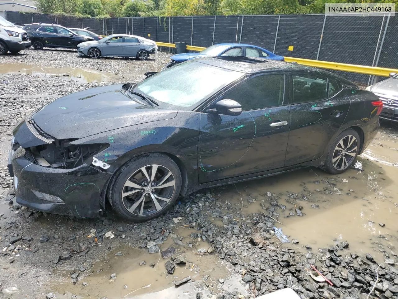 1N4AA6AP2HC449163 2017 Nissan Maxima 3.5S