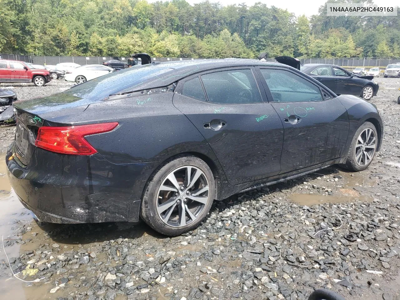 2017 Nissan Maxima 3.5S VIN: 1N4AA6AP2HC449163 Lot: 68897464