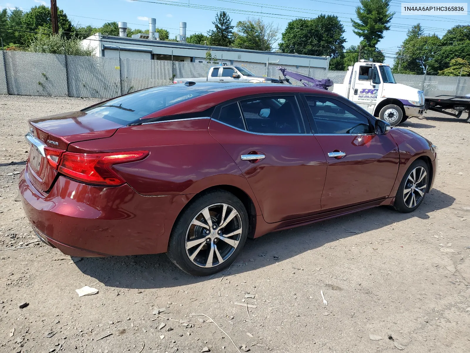 1N4AA6AP1HC365836 2017 Nissan Maxima 3.5S