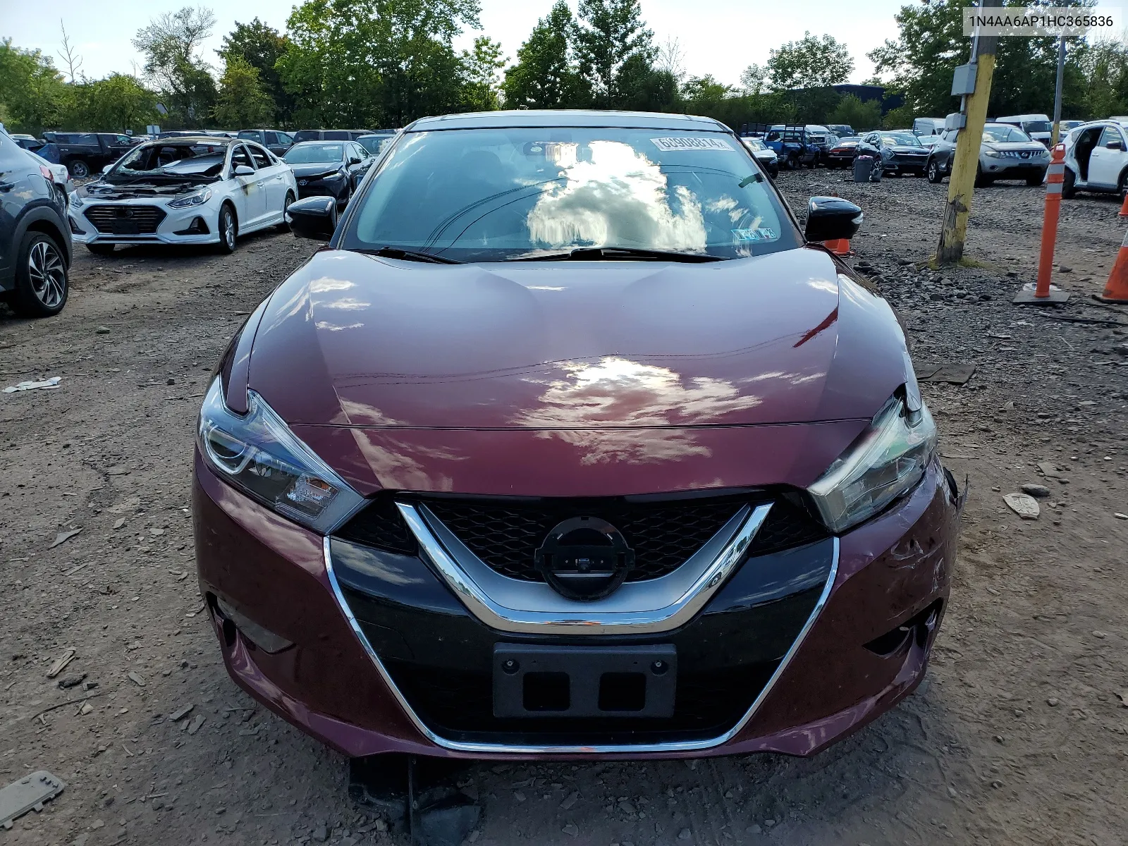 2017 Nissan Maxima 3.5S VIN: 1N4AA6AP1HC365836 Lot: 68908814