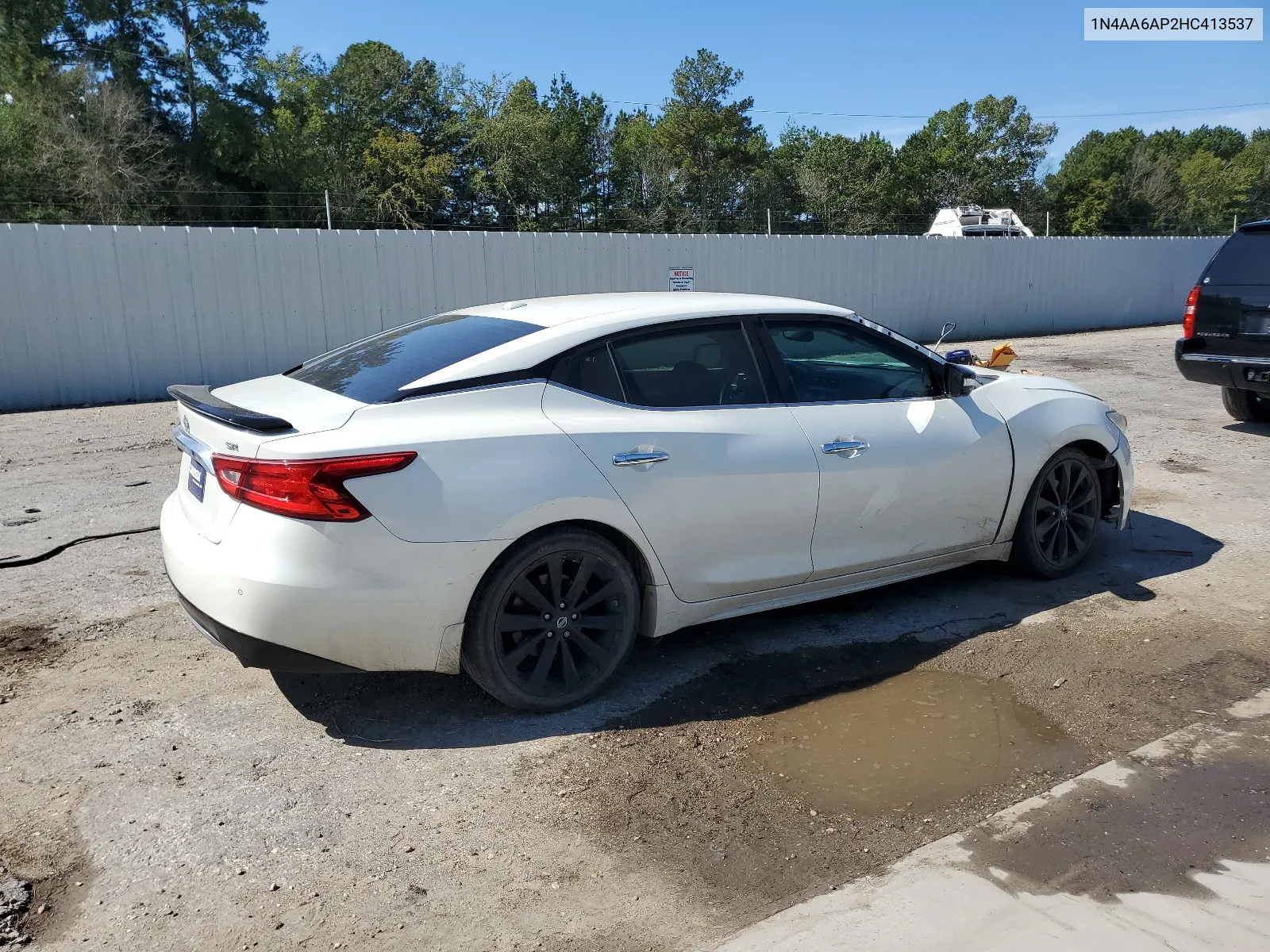 2017 Nissan Maxima 3.5S VIN: 1N4AA6AP2HC413537 Lot: 68996024