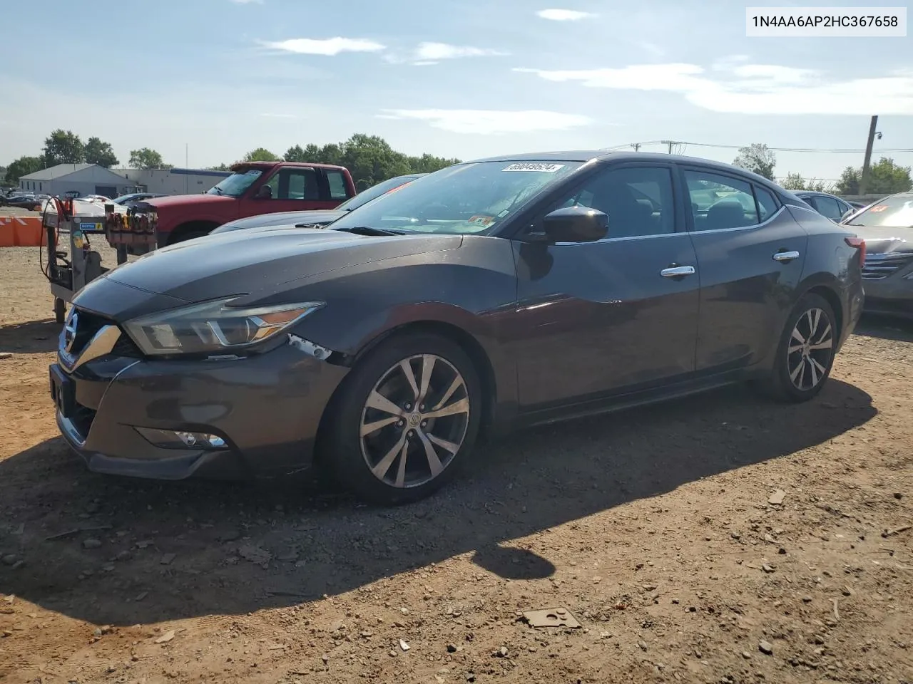 2017 Nissan Maxima 3.5S VIN: 1N4AA6AP2HC367658 Lot: 69049524