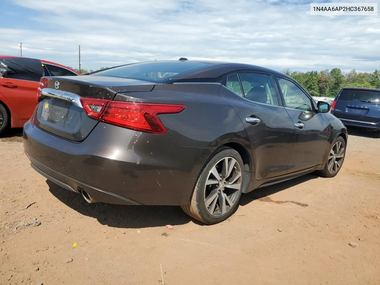 2017 Nissan Maxima 3.5S VIN: 1N4AA6AP2HC367658 Lot: 69049524