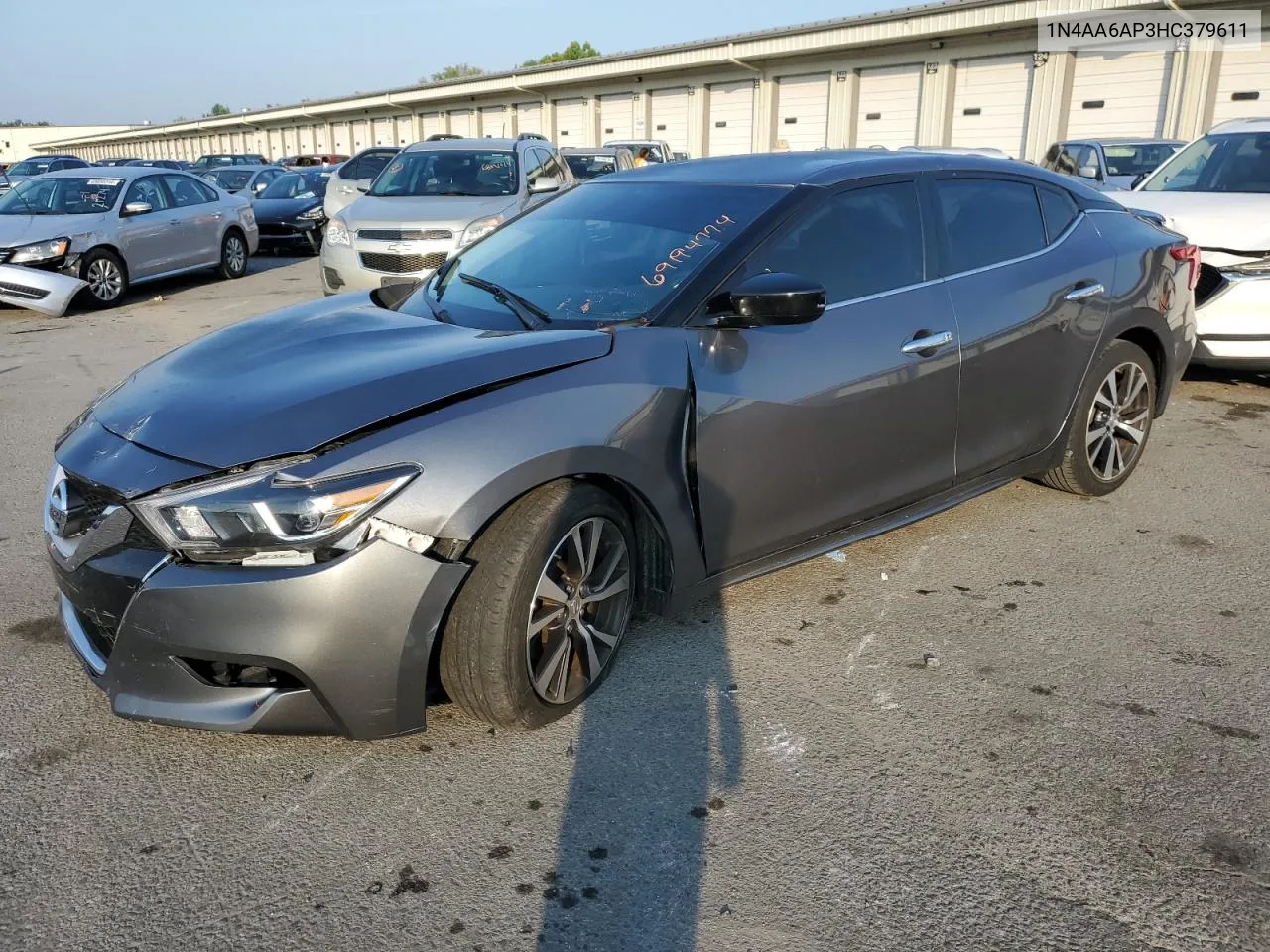 1N4AA6AP3HC379611 2017 Nissan Maxima 3.5S