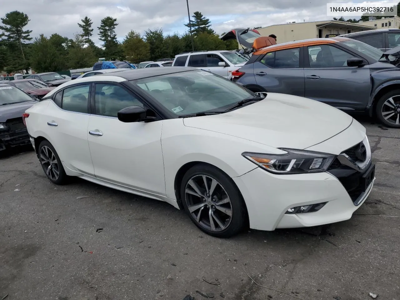 2017 Nissan Maxima 3.5S VIN: 1N4AA6AP5HC392716 Lot: 69458324