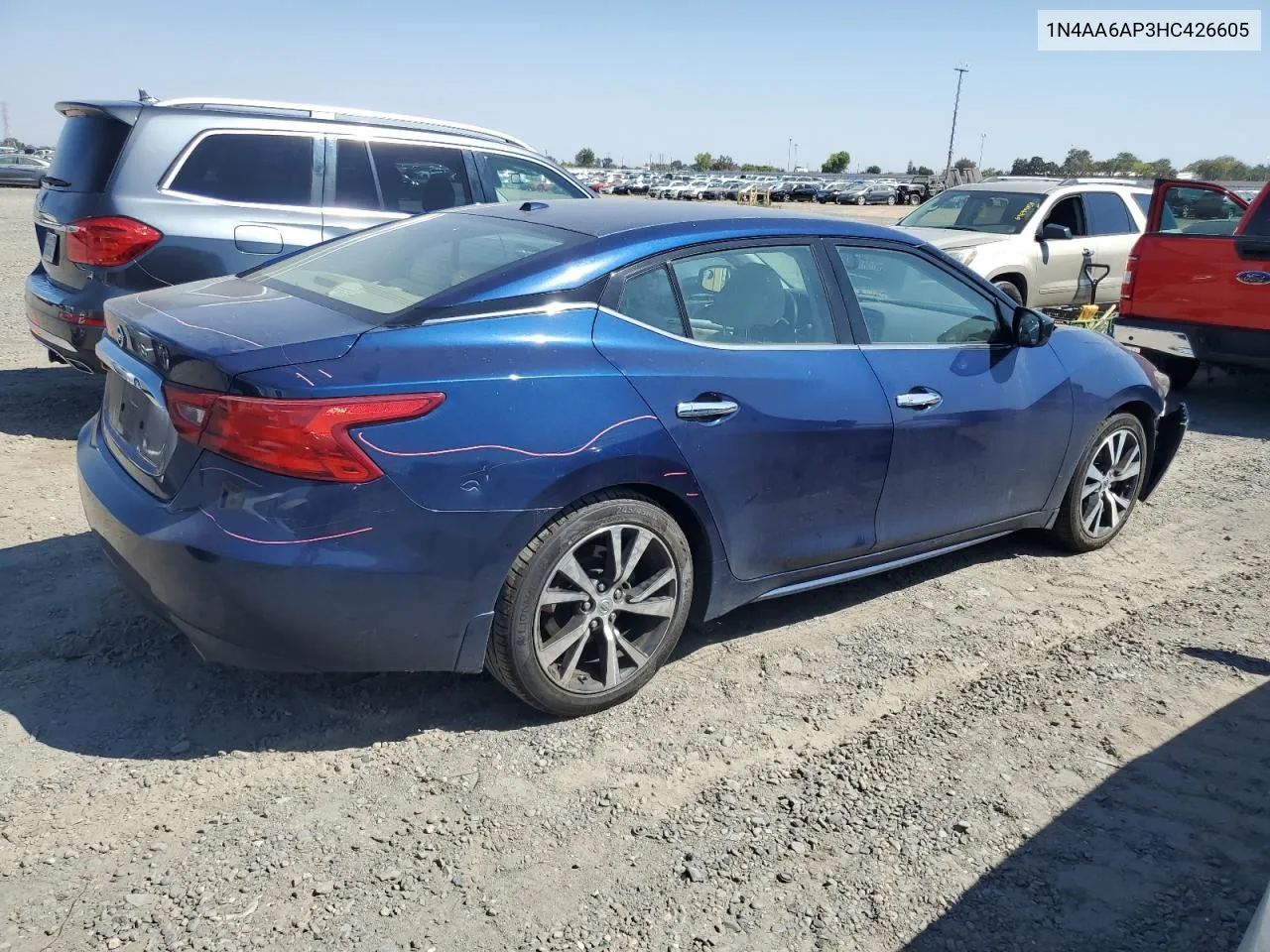 2017 Nissan Maxima 3.5S VIN: 1N4AA6AP3HC426605 Lot: 69713014