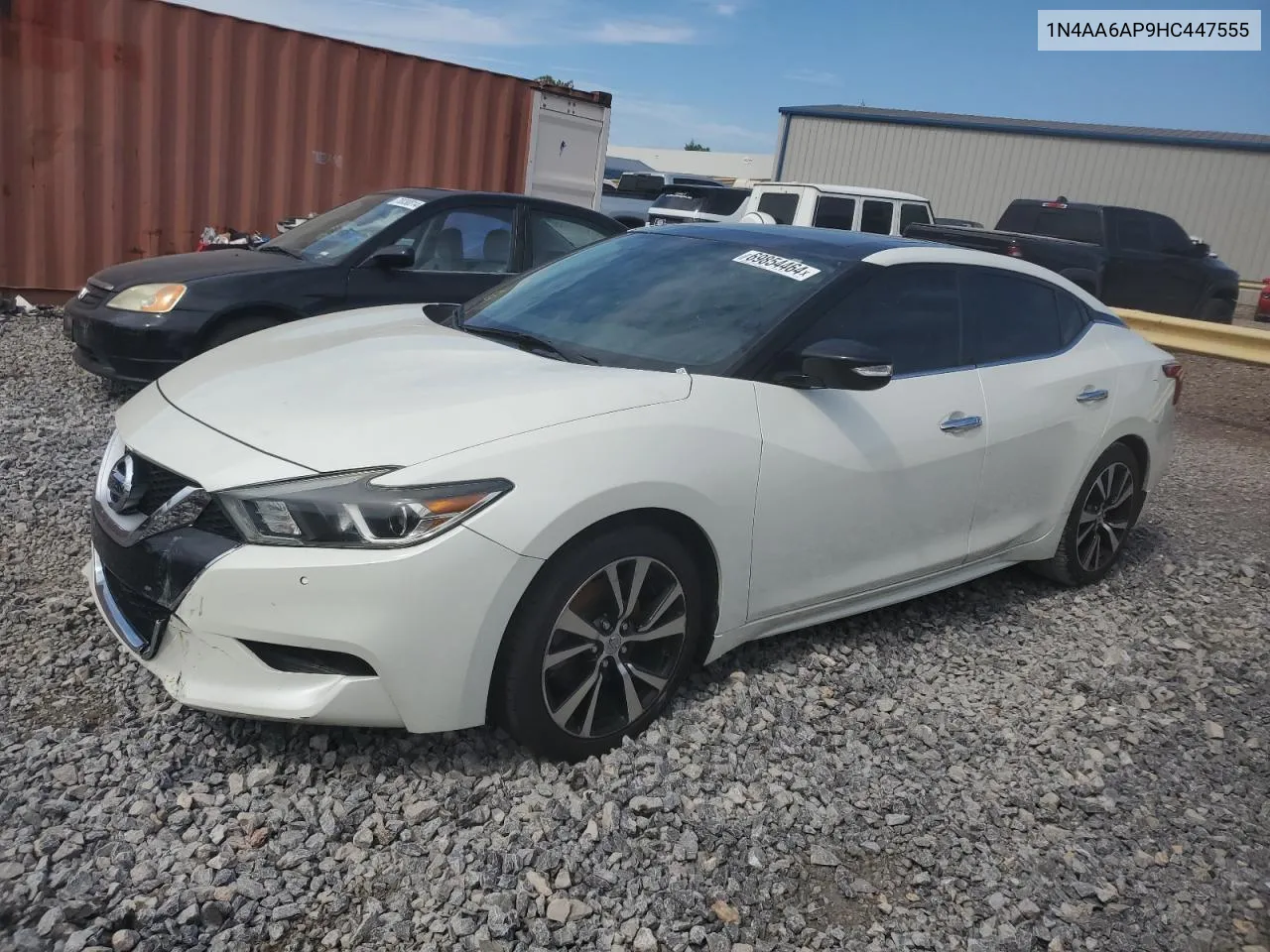 2017 Nissan Maxima 3.5S VIN: 1N4AA6AP9HC447555 Lot: 69854464