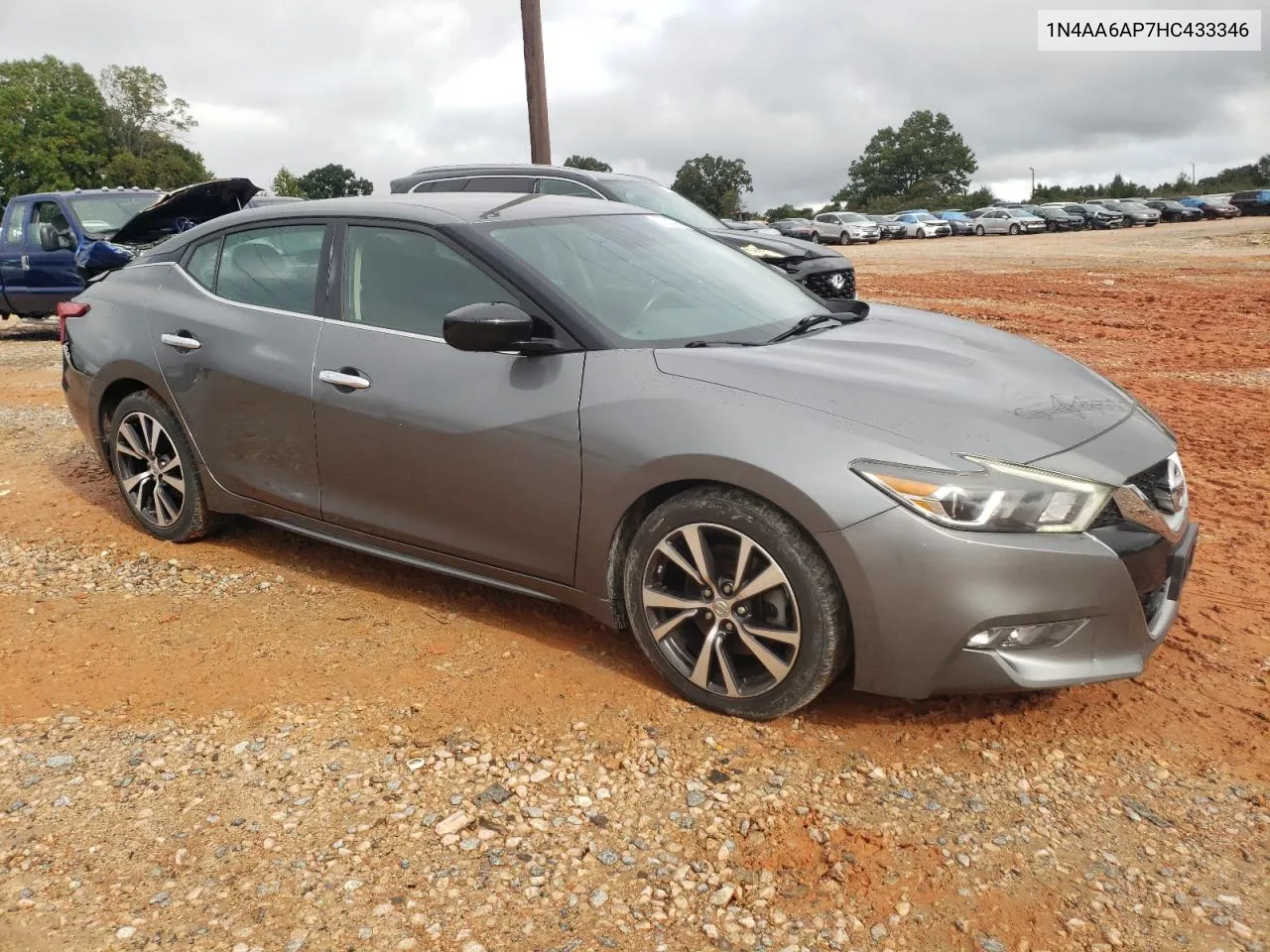 2017 Nissan Maxima 3.5S VIN: 1N4AA6AP7HC433346 Lot: 70000424