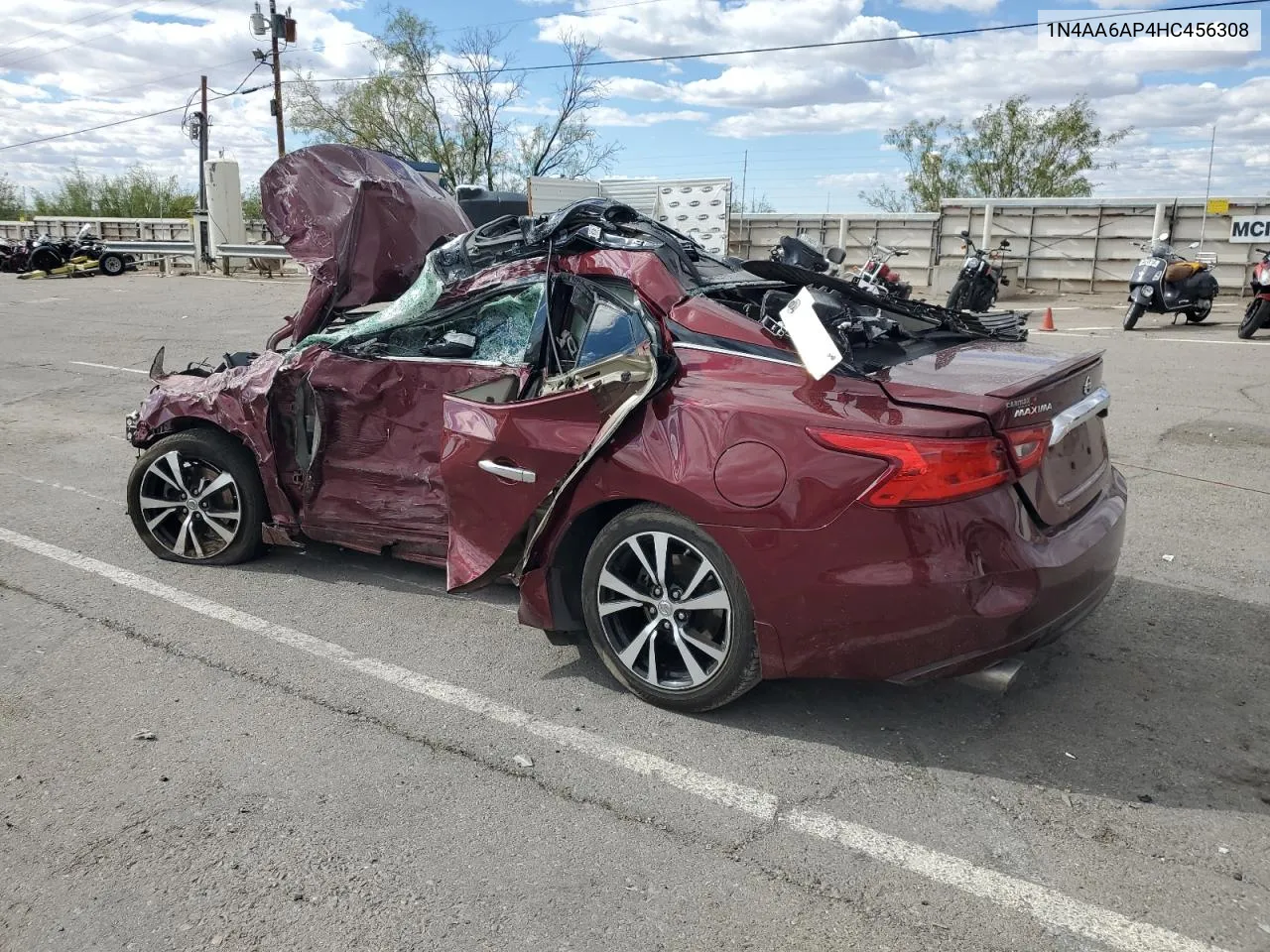 1N4AA6AP4HC456308 2017 Nissan Maxima 3.5S