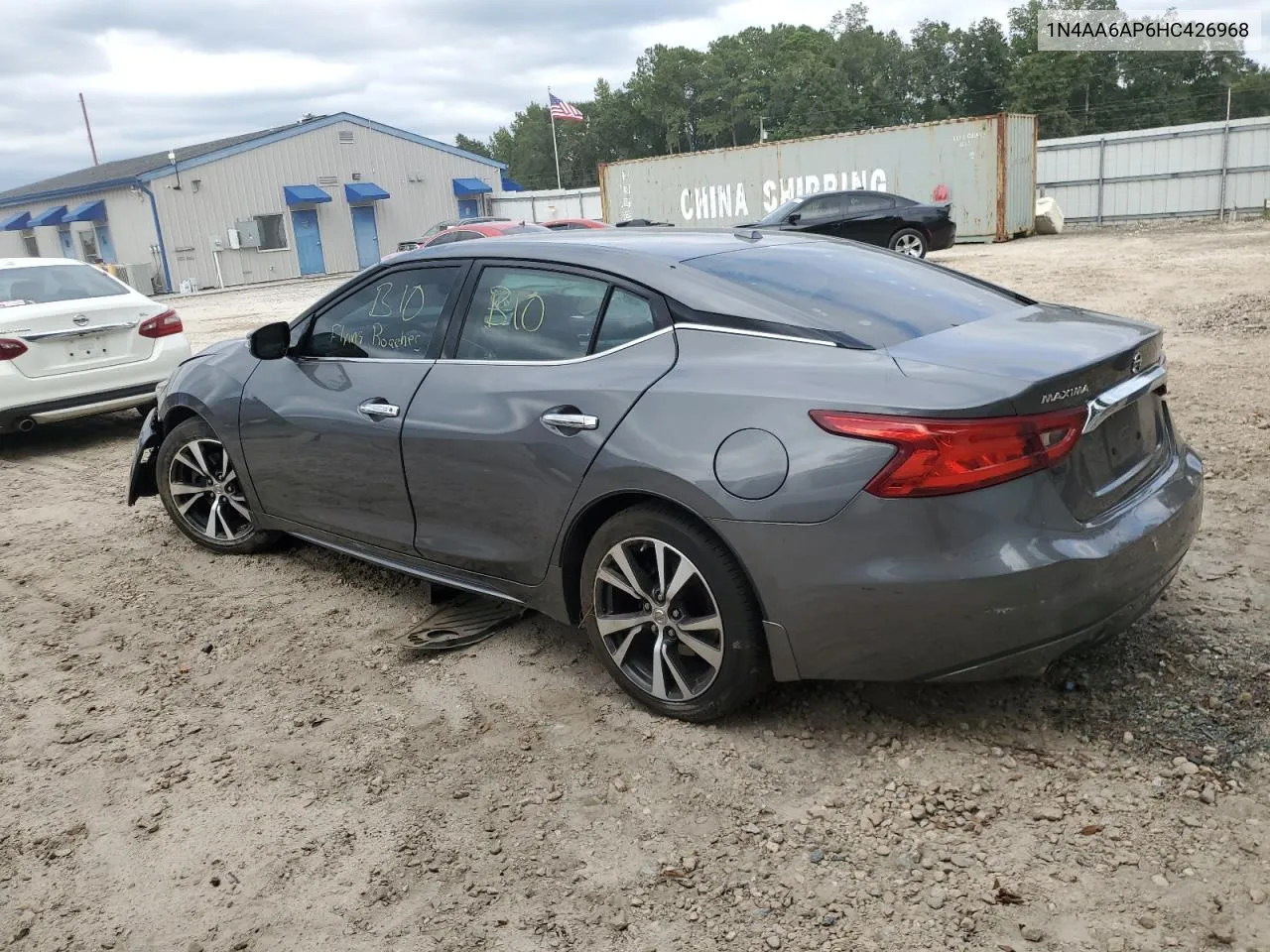 2017 Nissan Maxima 3.5S VIN: 1N4AA6AP6HC426968 Lot: 70098634