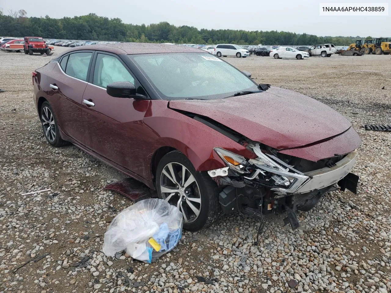 2017 Nissan Maxima 3.5S VIN: 1N4AA6AP6HC438859 Lot: 70279994