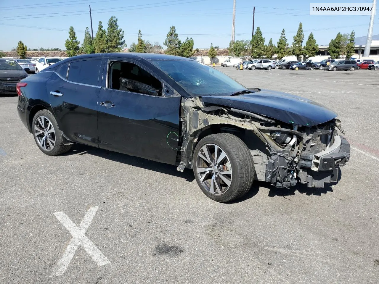 2017 Nissan Maxima 3.5S VIN: 1N4AA6AP2HC370947 Lot: 70317254